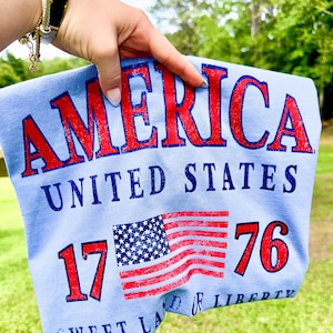 Amerikanischer Vintage PNG, Retro, Vaterländischer PNG, Preppy Dtf, 4. Juli, Gedenktag Png, Merica, digitales Design, handgezeichnet, Briefe