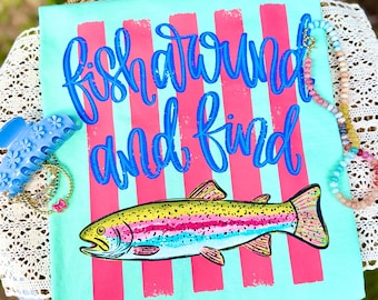 Fish Around And Find Trout PNG, Fishing PNG, Trending PNG, Catch Phrase Png, Lake Png, Viral Png, Png, Girly Png, Boutique Png