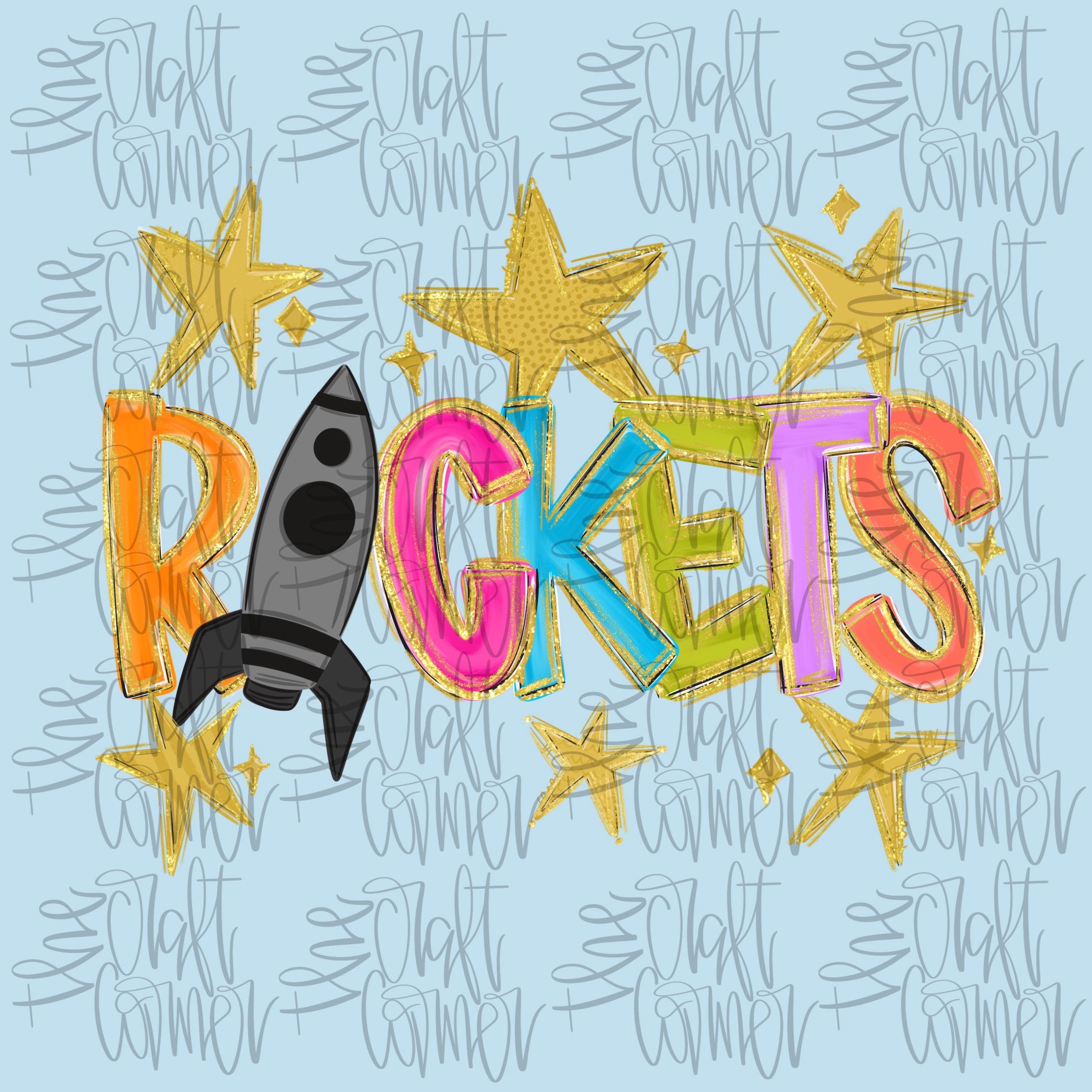 Preppy Rockets Rockets Mascot PNG, School Spirit PNG, Mascot PNG, Game Day Png, Preppy ...