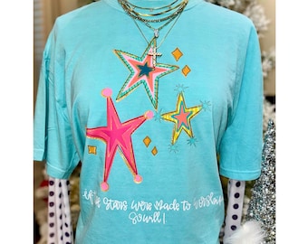If The Stars Were Made To Worship So Will I PNG, Religious PNG, Doodle PNG, Funky Stars Png, Girly Png, Preppy Png, Trendy Png, Worship Png