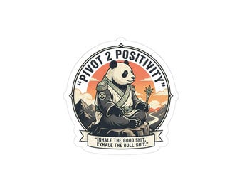 Panda Sticker | Receipt, Budget Humor (Vinyl)