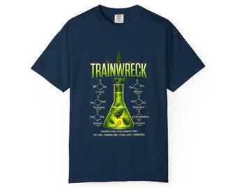Breaking Bad Style 'Trainwreck' Strain Chemical Breakdown T-Shirt | Element Table