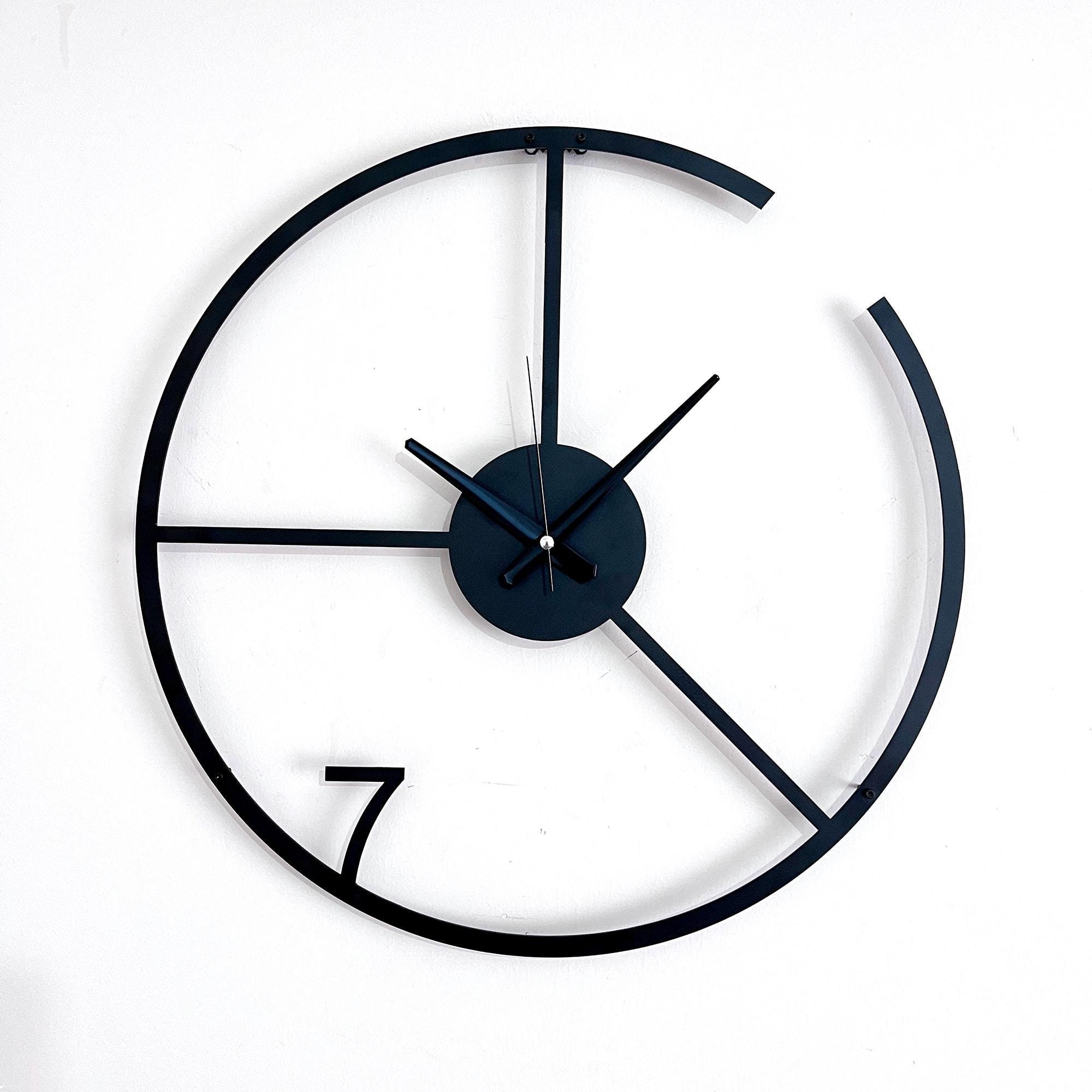 Orologio Da Parete Per Bambini Con Animali Colorati - 30,5cm, Silenzioso, In MDF - Foto 8