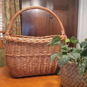 Large French Style Market Basket