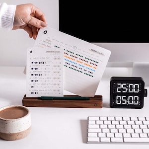 pomodoro cards, to do list cards