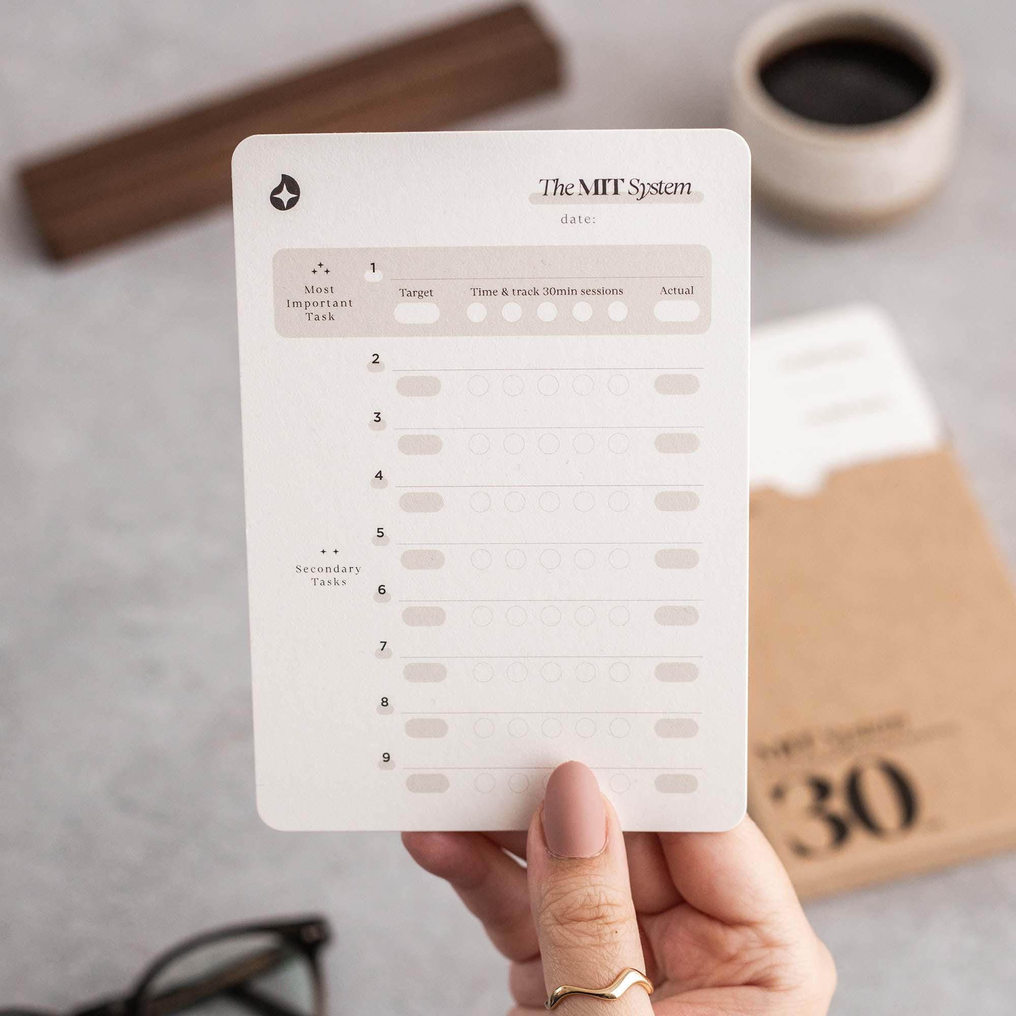 Task Priority Tracker | Daily Schedule Planner | Priority & To Do List Tracker Cards