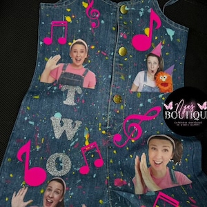 Custom Ms.Rachel inspired Birthday outfit