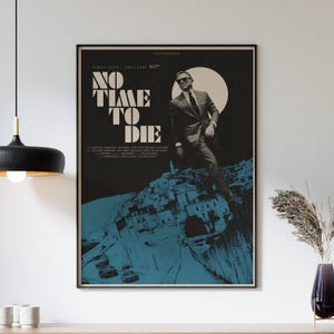 Poster di James Bond - No Time To Die - Stampa del film Bond 25
