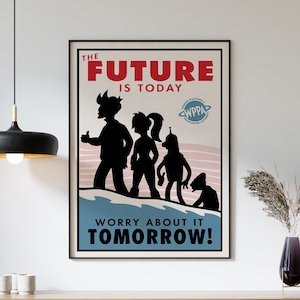 Futurama Poster -  Futurama Print