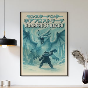 Monster Hunter Poster - Game Print