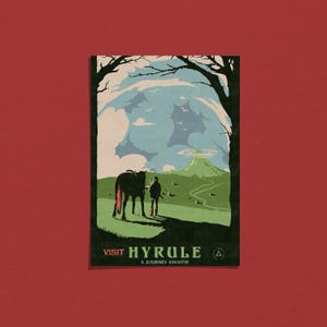 Zelda Poster - Legend of Zelda - Game Print