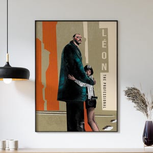 Leon Poster - Léon: The Professional Print - Movie Print