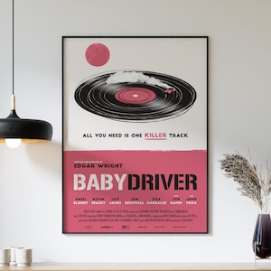 Baby Driver Poster - Movie Print