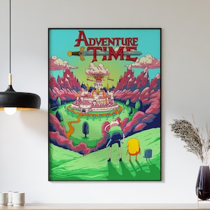 Adventure Time Poster -  Adventure Time Print