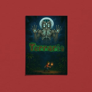 Terraria Poster - Game Print