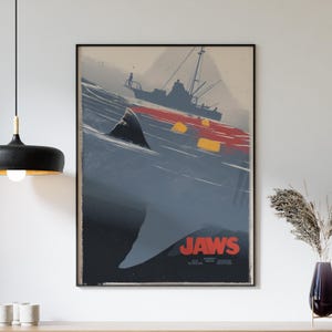 Jaws Poster - Jaws Movie Print