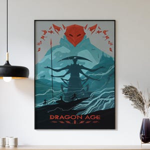 Dragon Age-poster: gameprint