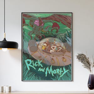 Poster di Rick e Morty - Stampa di Rick e Morty