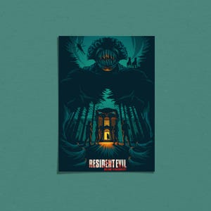 Resident Evil Poster - Game Print
