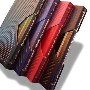 Lederrugvesting van de moslim | Dua-boek met 3D-geprint hoesje