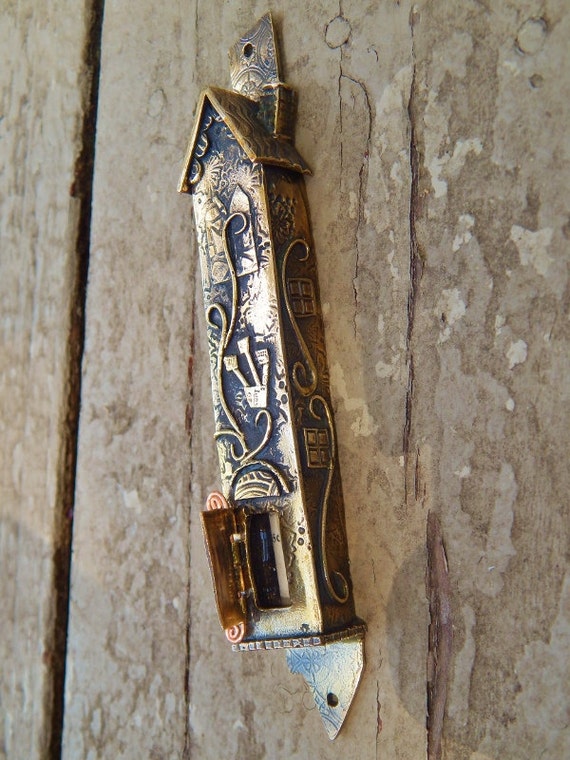Open Door Mezuzah Etsy