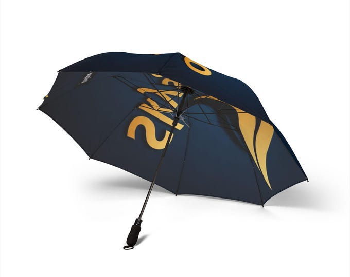 Krysaco Store Logo Umbrella Foldable Umbrella | Branded Rain Umbrella