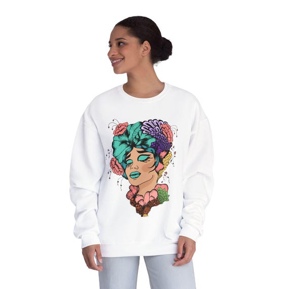 Gift,Cozy NuBlend Crewneck Sweatshirt - Unisex, Comfortable and Stylish Sweatshirt, Perfect Gift for All Ages, Holiday Season Jumper, Warm
