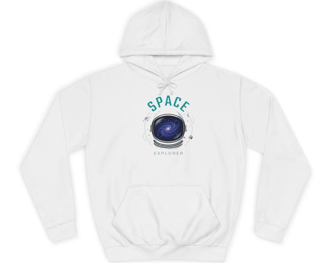 Galaxy Helmet Space Hoodie | Astronaut Helmet with Milky Way Graphic