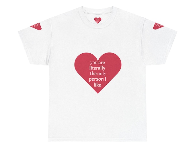 Cute Heart Print Unisex Tee - Perfect for Valentine's Day, Anniversary Gift, Casual Wear, Everyday Love Shirt, Cozy Vibe Apparel