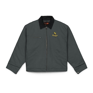 Personalized Embroidered Custom Logo Work Jacket | Duck Cloth Jacket