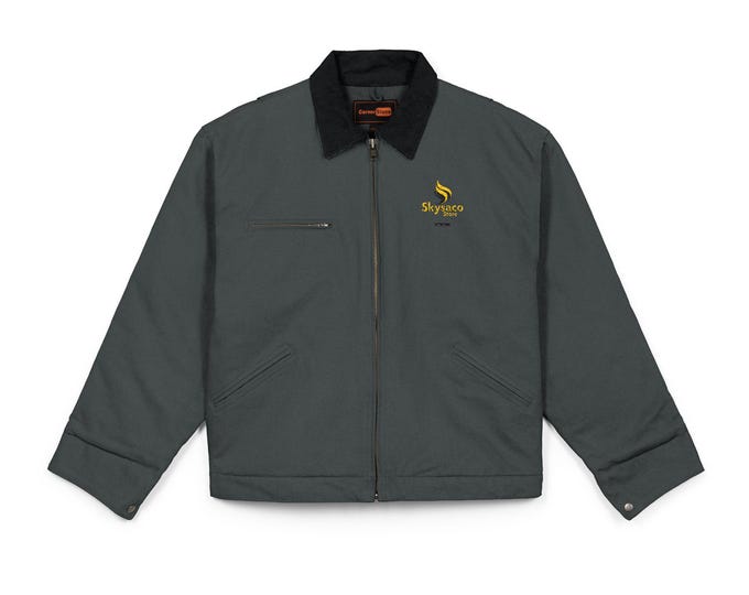 Small Yellow Duck Logo Jacket | Work Jacket