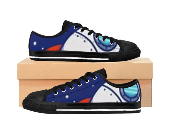 Retro Rocket Space Helmet Sneakers | Men's Sneakers
