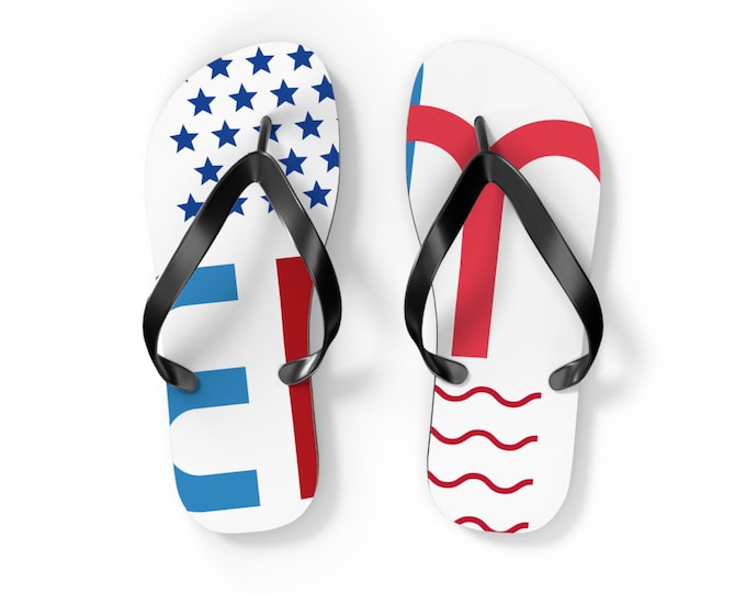 Beach Flip Flops for Women & Men, Casual Summer Sandals, Lightweight Slip On Slippers, Vacation Travel Footwear