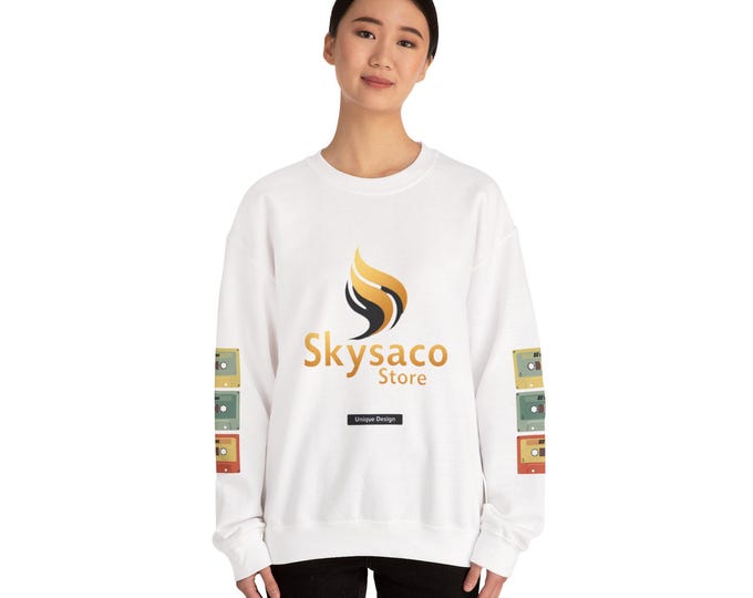 Made in the 80's sweatshirt | Retro cassette sleeve design