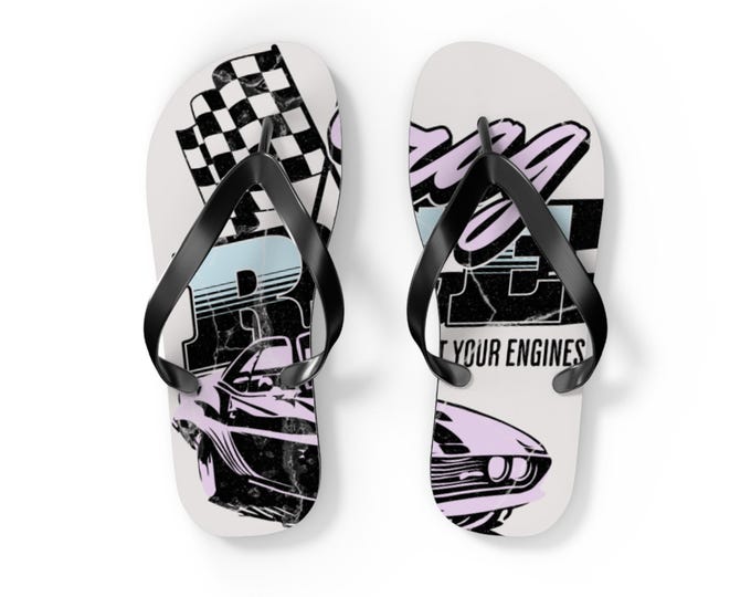Beach Flip Flops for Women & Men, Casual Summer Sandals, Lightweight Slip On Slippers, Vacation Travel Footwear