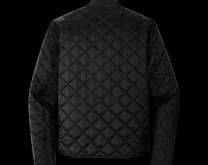 Rasta Heart Embroidered Jacket | Quilted Full-Zip Jacket