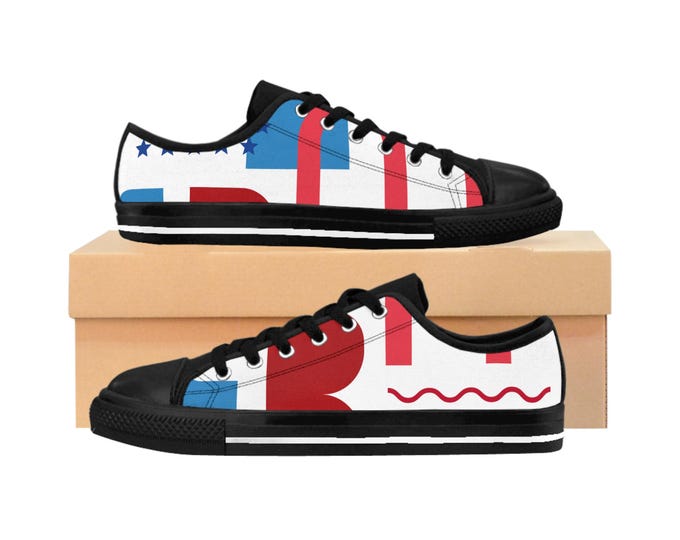 American Flag Stripe Sneakers | Men's Sneakers