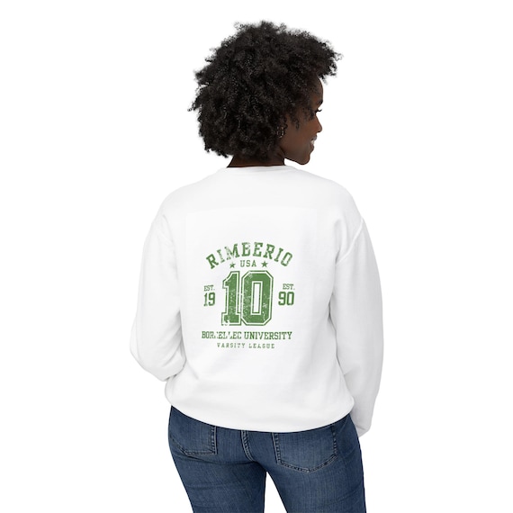 Gift,Vintage College Crewneck Sweatshirt - Retro Unisex Sweatshirt, Lightweight Crew Jumper, Classic College Apparel, Cozy Pullover, Unique