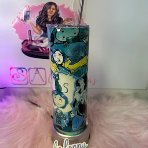 Coraline Inspired Tumbler
