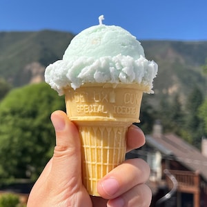 Eistütenkerze - Süßer Sommergenuss!