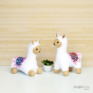 Alpaca Twins Sewing Pattern PDF Alpaca Softie Pattern