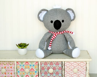 Koala Sewing Pattern Koala Softie PDF Sewing Pattern Stuffed Animal Pattern