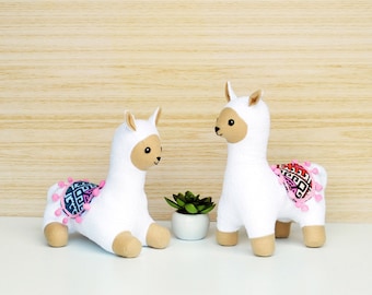 Alpaca Twins Sewing Pattern PDF Alpaca Softie Pattern