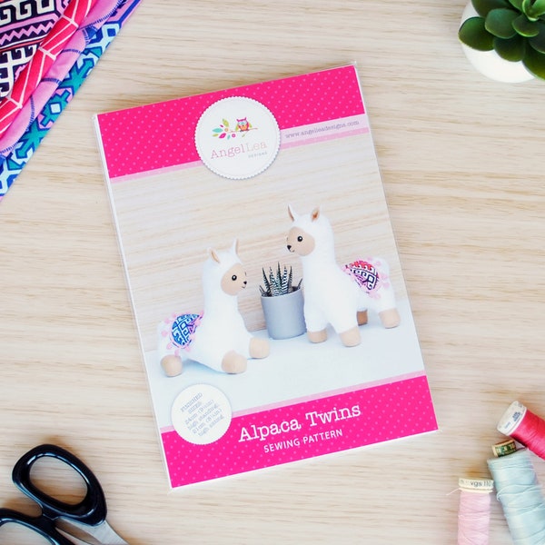 Alpaca Twins HARD COPY Paper Sewing Pattern