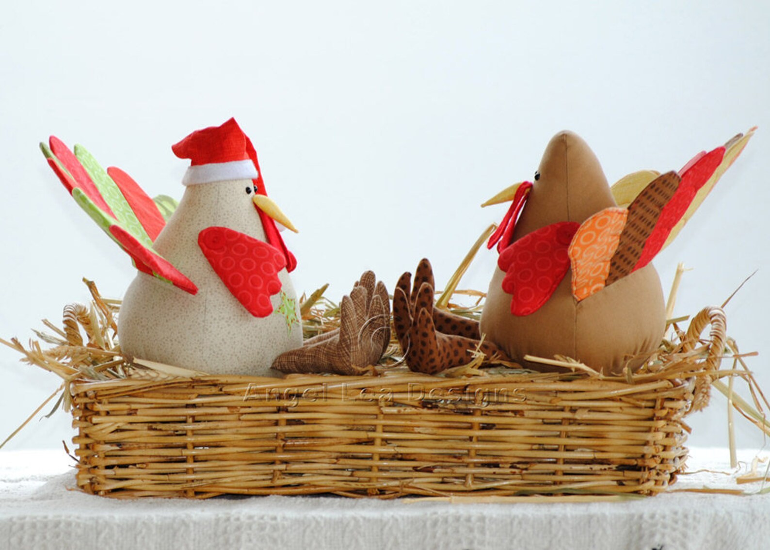 Turkey Soft Toy HARD COPY Paper Sewing Pattern Christmas or Etsy