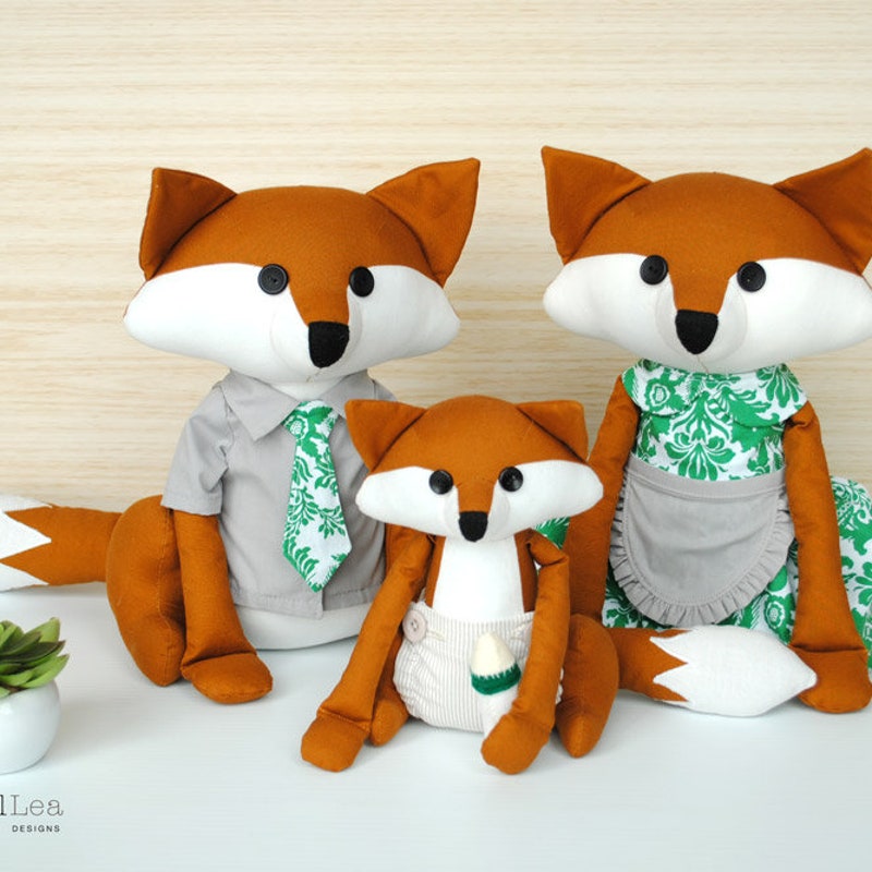 Fox Sewing Pattern - Etsy