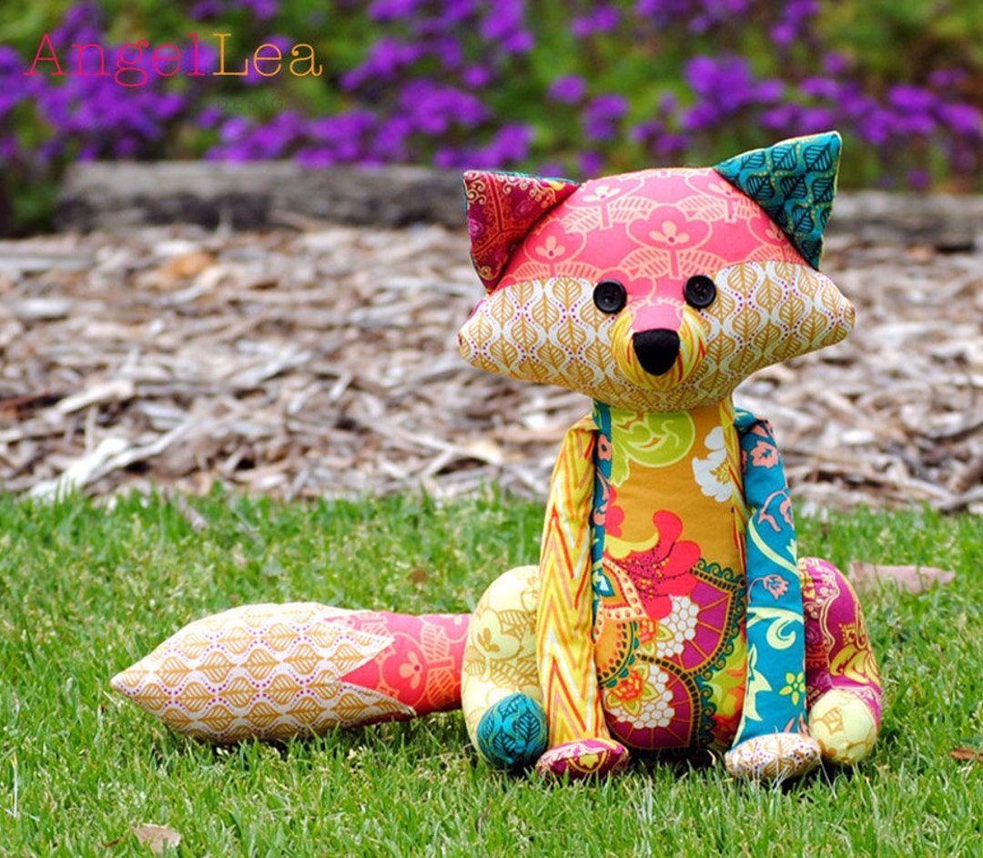 free sample plush fox toys custom