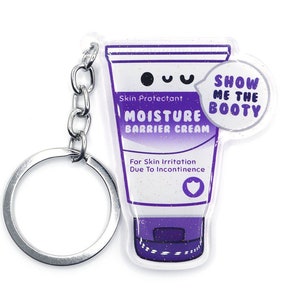 Show Me The Booty Acrylic Keychain, Wound Care Team, Nurse, Nursing Student, Nurses Week, Gift, Skin Care, Educator, CNA, Nursing Assistant