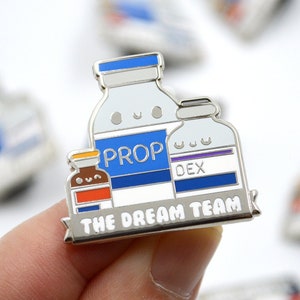 Dream Team Enamel Pin, Nurse, Doctor, Pharmacist, Gift, Stocking Stuffer, Pharm Tech, ICU, Student, Brooch, Nursing, Anesthesiologist