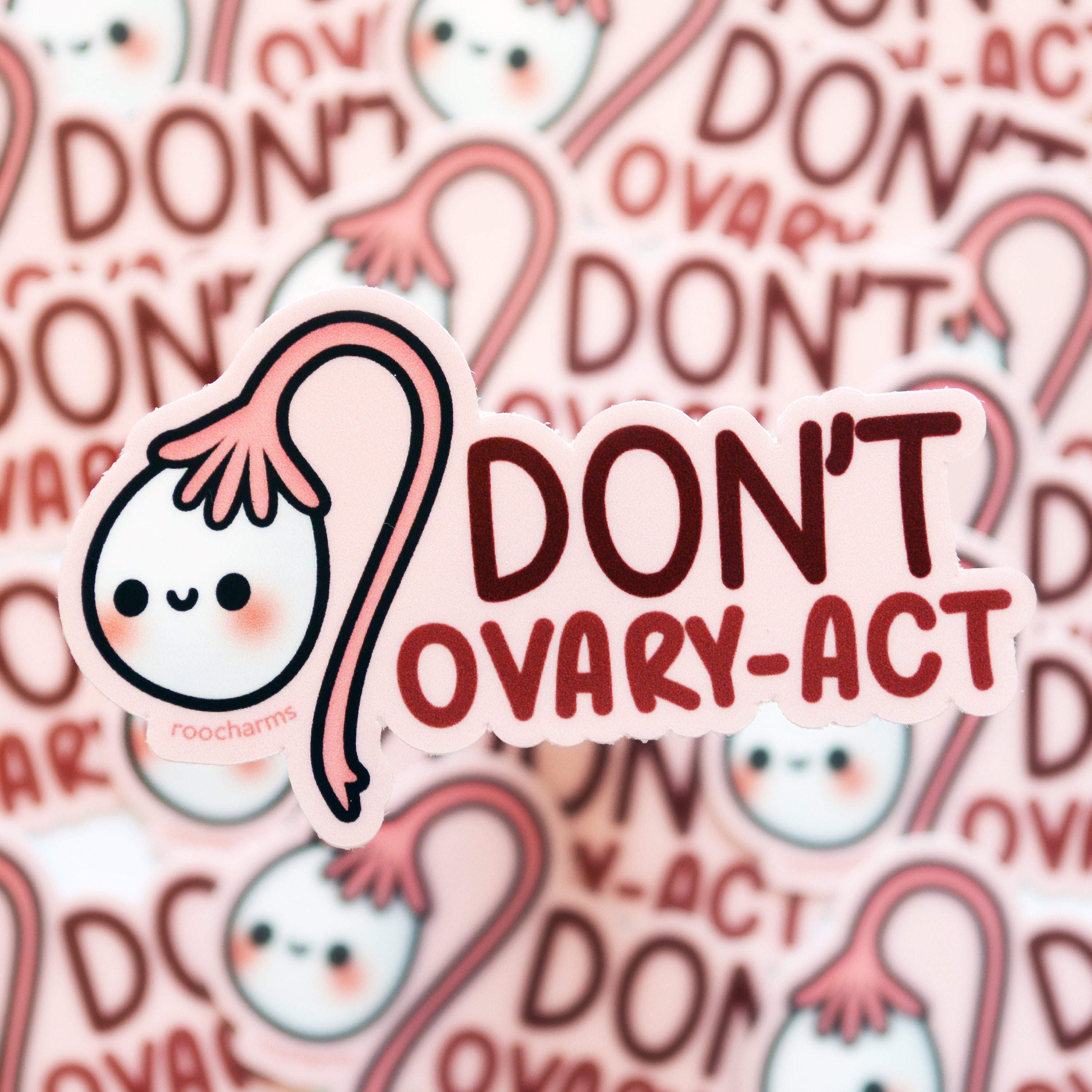 Ovary Vinyl Sticker, Biology Sticker, Chemistry Sticker, Cute Sticker…
